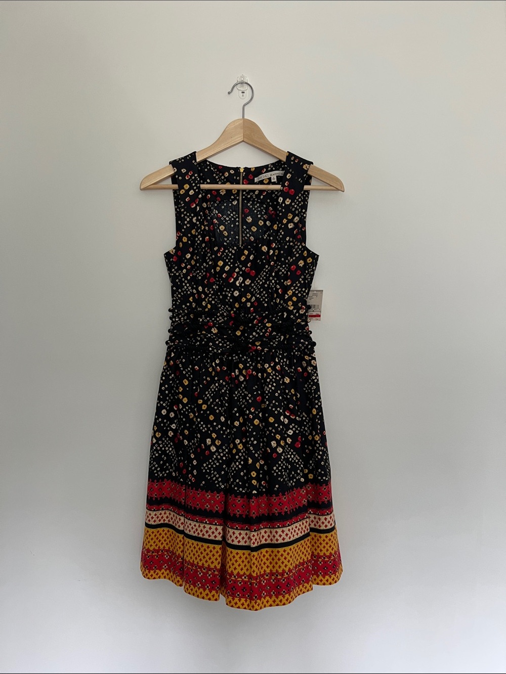 nwt rachel rachel roy sleeveless fit and flare dress, size 0